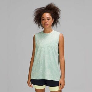 Lululemon All Yours Tank Top in Cloudy Wash Arctic Green